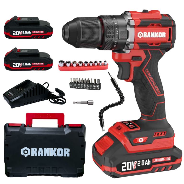 Taladro Percutor Atornillador 20V Brushless RLID20001