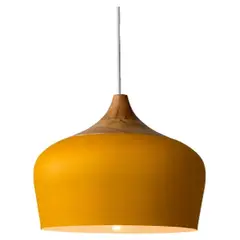 GENERICO - Lámpara Colgante Campana Gold Led