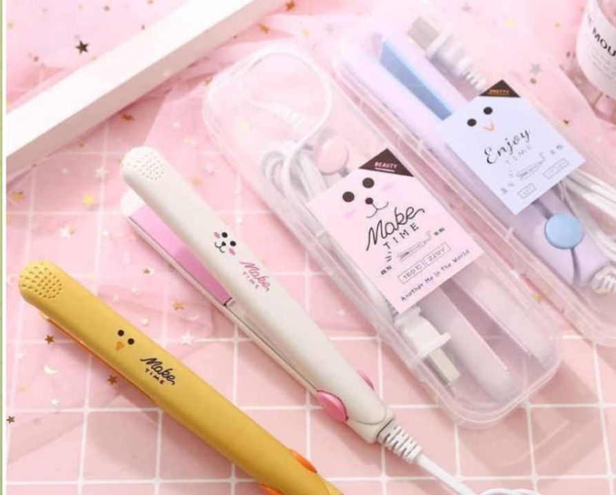 Mini plancha para cabello