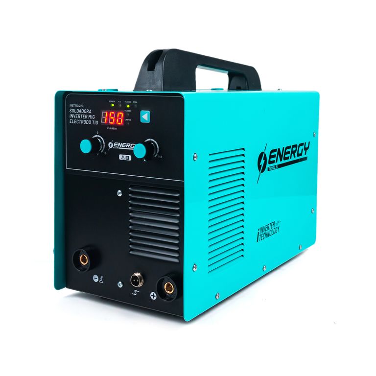 SOLDADORA INVERTER MIG ELECTRODO TIG 3 EN 1 -