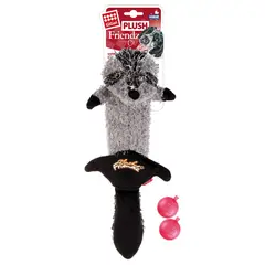 GIGWI - Juguete para perros Mapache Plush Friendz