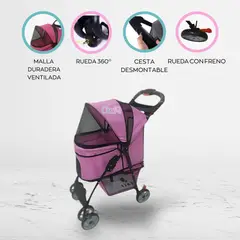 GENERICO - Coche para mascota «PET» Purple