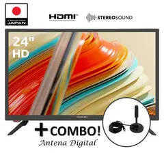 KENWOOD - Televisor 24” HD LED LTK-K24B140 + Antena Digital TV