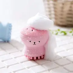 GENERICO - Cepillo Facial Limpiador Pulpo Exfoliante De Silicona