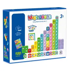 GENERICO - Bloques de Números Matemáticos Magic Block 100 pcs
