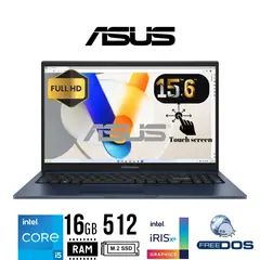 ASUS - Laptop VIVOBOOK 15 X1504VA-E82189, 15,6´ FHD Tactil, i5 1334U, RAM 16GB, SSD 512 GB, Free Dos