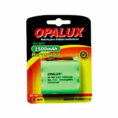 OPALUX - BATERÍA RECARGABLE DH- 1500- 3,6V 3AA 1500 MAH 3,6V