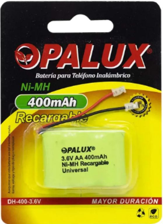 BATERÍA RECARGABLE DH-400-36V AA NI-MH PARA TELÉFONO INALÁMBRICO 400MAH 36V