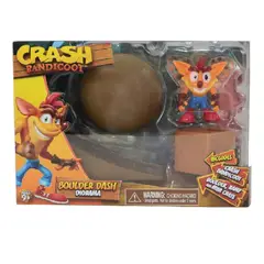 CRASH BANDICOOT - Diorama de tablero de roca de 2.5 pulgadas