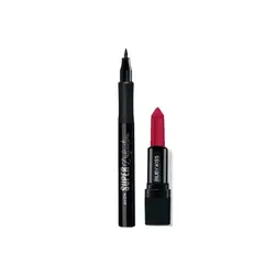 AVON - Delineador Líquido para Ojos Negro Super Definition + labial