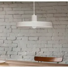 GENERICO - Lámpara Colgante Campana White Led