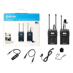 BOYA - BY-WM8 PRO-K1 - Micrófono para cámaras SmartPhone y laptops