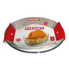 LIBBEY - Refractario de vidrio de 41 litros ovalado