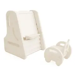 GENERICO - Mesa de Aprendizaje Convertible 3 en 1 Blanco