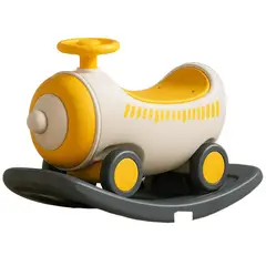 GENERICO - Carrito Mecedora Balancin Amarillo