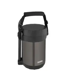 THERMOS - Termo de Comida Tres Divisiones Vianda 1.8 L Negro