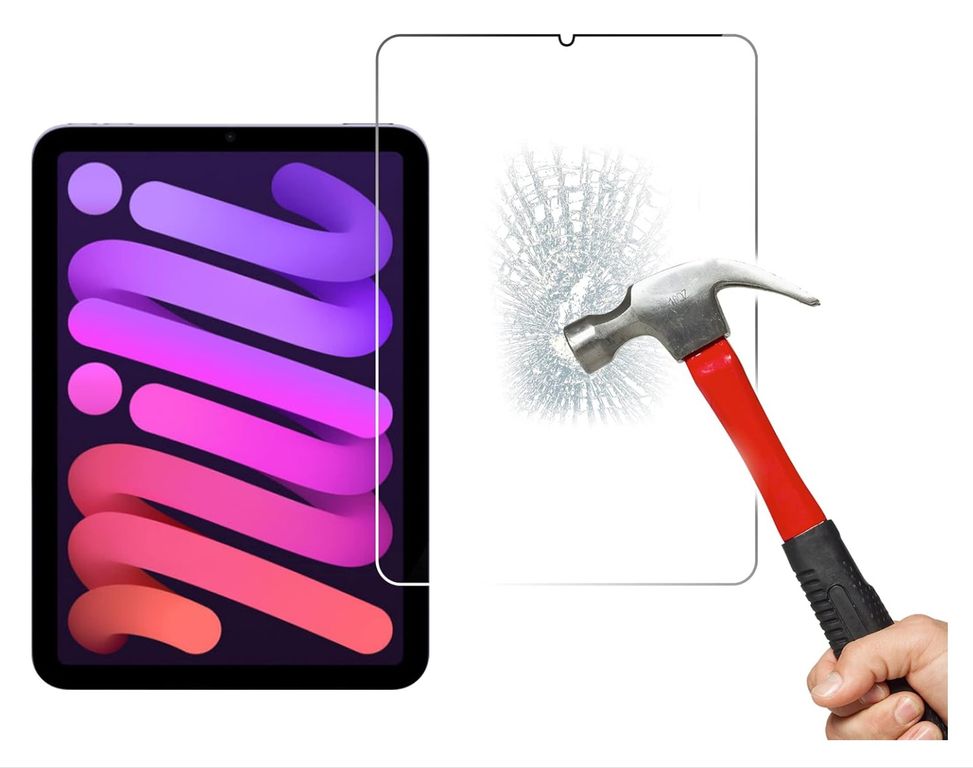 Mica vidrio para ipad mini 7, ipad mini 6 de 8.3 pulgadas 8,3