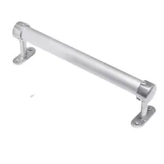 SALA FABULOSA - Tubo nacional graduable de cortina extendible de 1.0 a 2.0 mts - Plateado