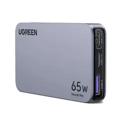UGREEN - Cargador Nexode Pro 65w 3-puertos Gan Ultra Slim