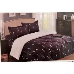 MINGDA - Set de Edredon 2 Pz c/ Carnero + Set Sabanas + Fundas 5 Piezas PREMIUN