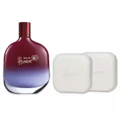 NATURA - Perfume de Hombre beijo de humor + jabones kaiak