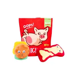 GENERICO - Peluche Gigwi Foody - Cerdo