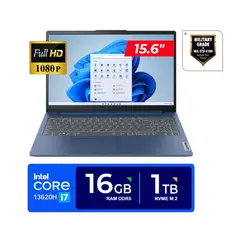 LENOVO - Laptop Ideapad Slim3 I7 13620H 16gb 1 TB SSD 15.6 FHD Abyss Blue