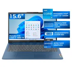 LENOVO - Laptop Ideapad Slim3 I5 13420H 8gb 512gb 15.6 FHD Abyss Blue