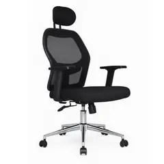 GENERICO - SILLA DE OFICINA PRESIDENCIAL ERGONÓMICA - DAKOTAII NEGRO