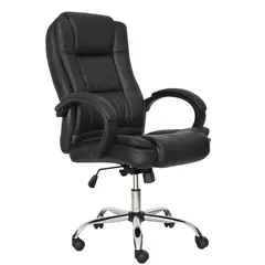 GENERICO - SILLA DE OFICINA PRESIDENCIAL ERGONÓMICA - LEXUSHM NEGRO