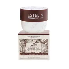 GENERICO - EXFOLIANTE FACIAL Y CORPORAL VITAMINA E Y COCO 250GR - ESTELIN