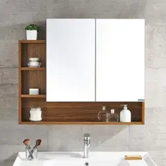 GENERICO - Gabinete De Baño Nely Caramelo Muebles Gaudi