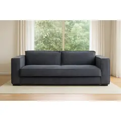 GENERICO - Sofá Seccional Nolan - Gris Oscuro