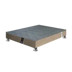 BARAKA HOME - Base de Cama Kolpa 1.5 Plz - Beige Claro
