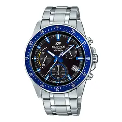 EDIFICE - Reloj EFV-540D-1A2 Plateado Ázul Hombre