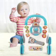 BIBI - ANDADOR CAMINADOR ESTIMULACIÓN PARA BEBÉ CON PROYECTOR AZUL