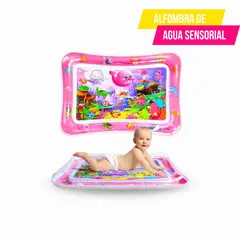 GENERICO - Alfombra de Agua Sensorial Para Bebe - Rosa
