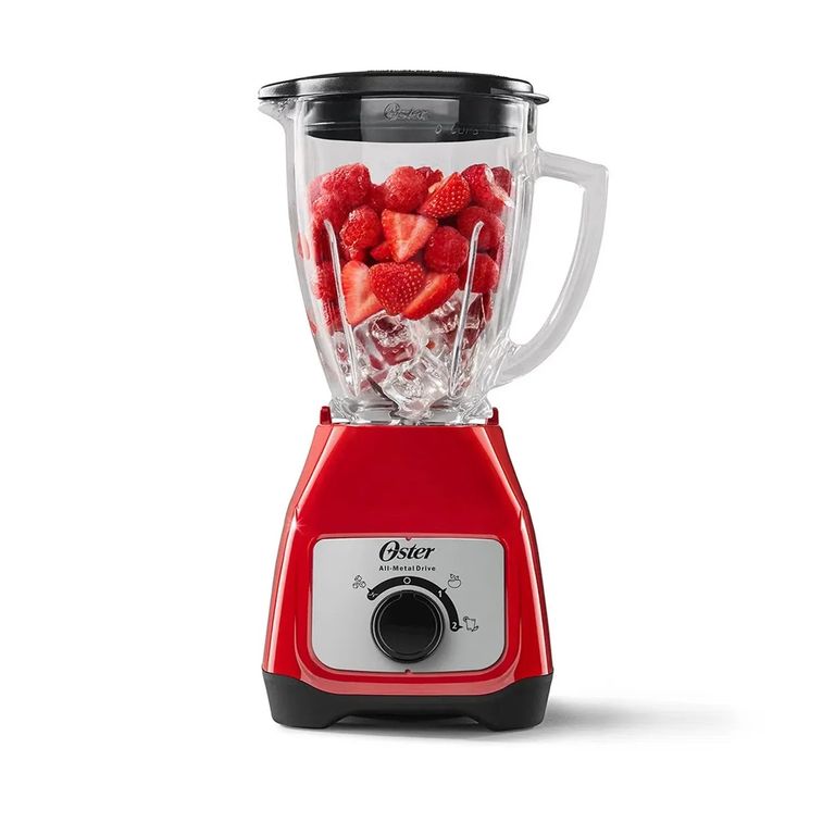 LICUADORA DE 2V CON PERILLA ROJA BLSTKAG-RRD