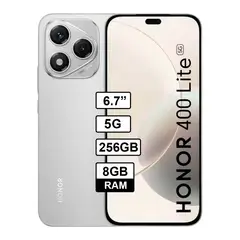 HONOR - Celular 400 LITE 5G 8GB RAM - 256GB - Color Plateado