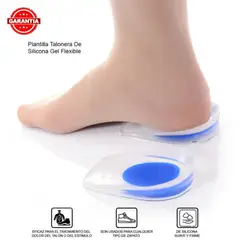 OEM - Plantilla Talonera de Silicona Gel para Espolón Calcáneo