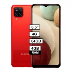 SAMSUNG - CELULAR GALAXY A12 64GB 4GB Color Rojo