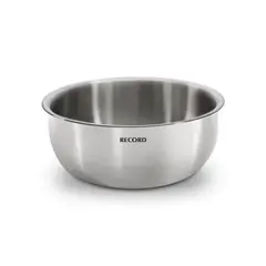 RECORD - Tazón de Acero Inoxidable N°22- Grande, Durable y Versátil