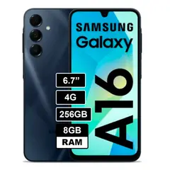 SAMSUNG - Celular Galaxy A16 8GB RAM 256GB Negro