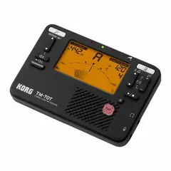 KORG - AFINADORMETRÓNOMO- - TM-70C-BK - NEGRO