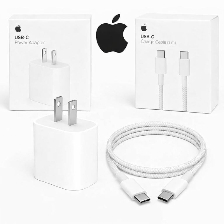 Cargador  20w + Cable USB-C a C (Trenzado)