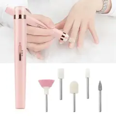 OEM - Máquina de Lijado y Pulido para uñas con 5 Accesorios