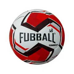 FUBBALL - PELOTA PROFESIONAL CUERO SINTÉTICO PU N4 ROJO TRIDENT