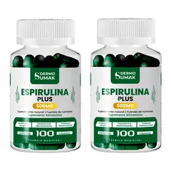 GENERICO - ESPIRULINA PLUS 500MG DERMO SUMAK 2 UND