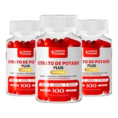 GENERICO - CITRATO DE POTASIO 100 CAPSULAS DERMO SUMAK 3 UND