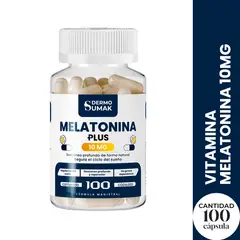 GENERICO - MELATONINA 10MG 100 CAPSULAS PLUS DERMO SUMAK